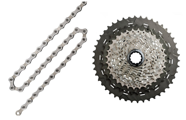 Shimano xt 11-speed wear and tear set cn-hg701+cs-m8000 11-46