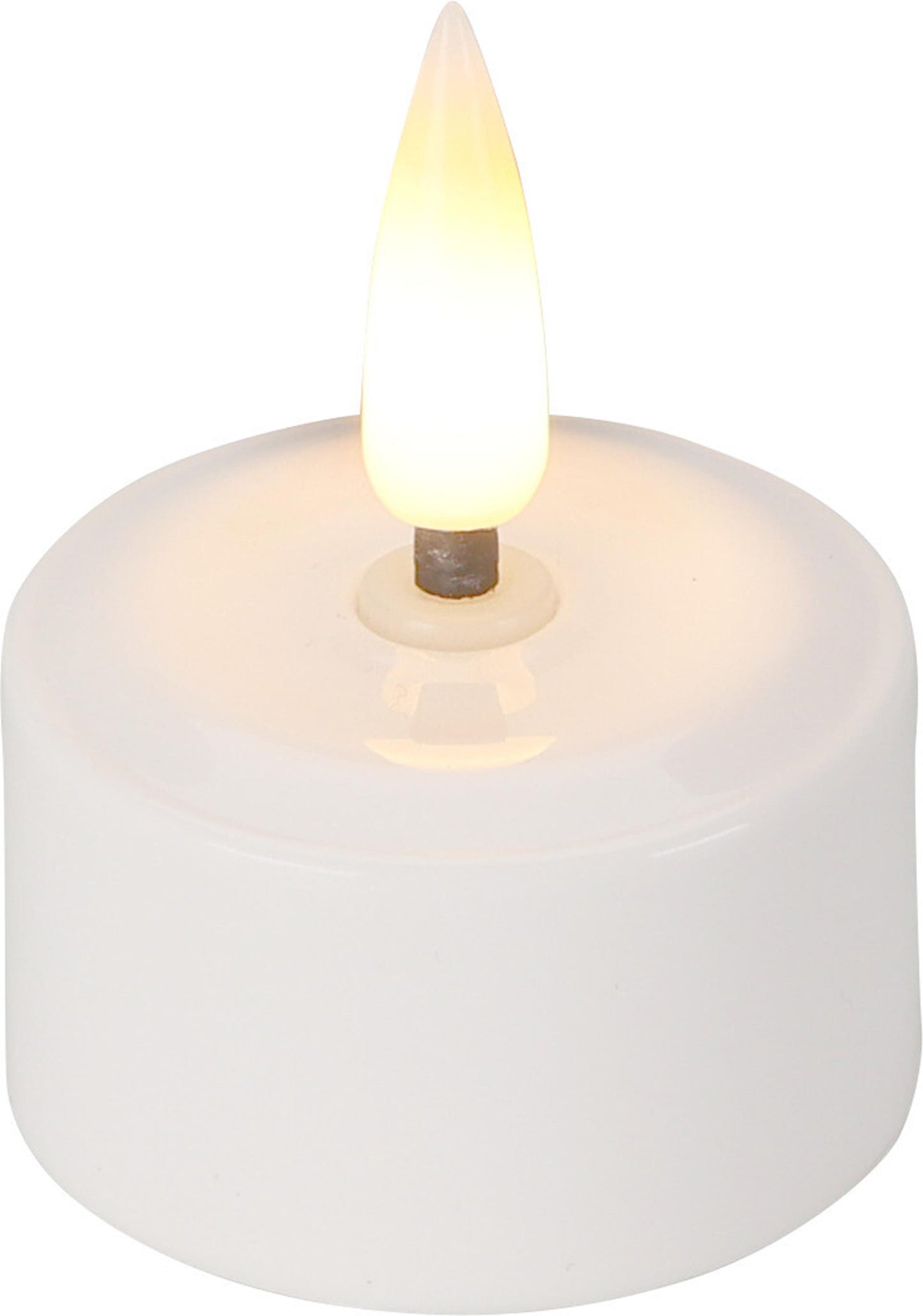 Home styling oplaadbaar led theelichtset 4-delig ø4cm
