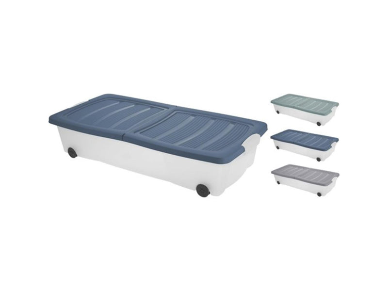 Excellent houseware rollerbox, op wielen, 80x40x17