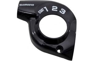 Shimano Afdekkap SL-3S35 Nexus 3 polypropyleen zwart wit