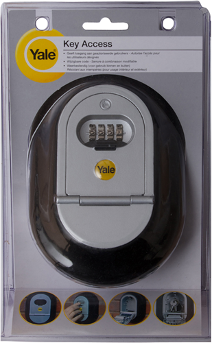 Yale - sleutelkluis met cijferslot - standard protection - met pincode