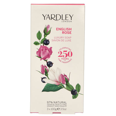 Yardley london english rose zeep 3x100gr.