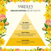 Yardley london english daffodil eau de toilette 125ml