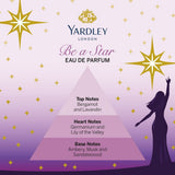 Yardley london be a star eau de parfum 30ml - afbeelding 2