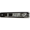 Yes voetnagelknipper met opvang zilver 9,2cm