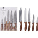 Excellent houseware messenset 5-delig hout design