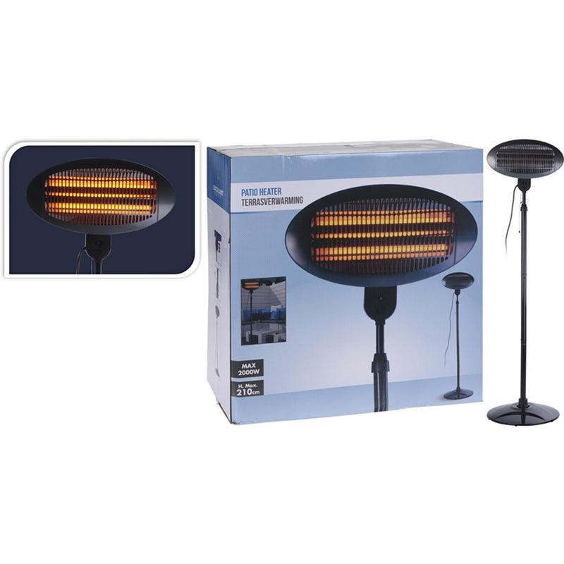 Pro garden terrasverwarming staand 2000w