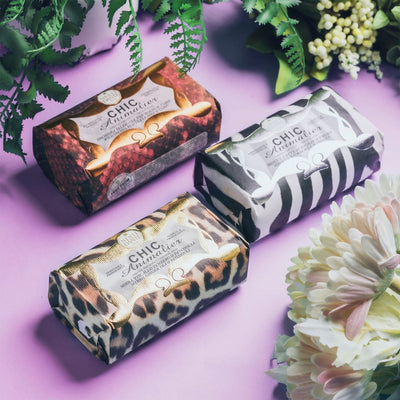 Nesti dante chic animalier hibiscus, baobab milk freesia zeep 250gr.