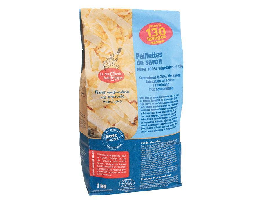 La droguerie écologique zeepvlokken plantaardig - biologisch - 1kg