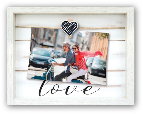Zep fotolijst cx64w vivienne white 10x15 cm