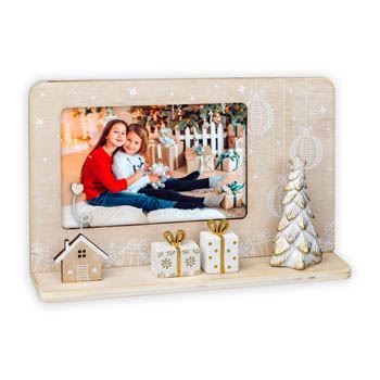 Zep Kerst Fotolijst LS7764 Shinny 10x15 (23,5x5 h15) cm