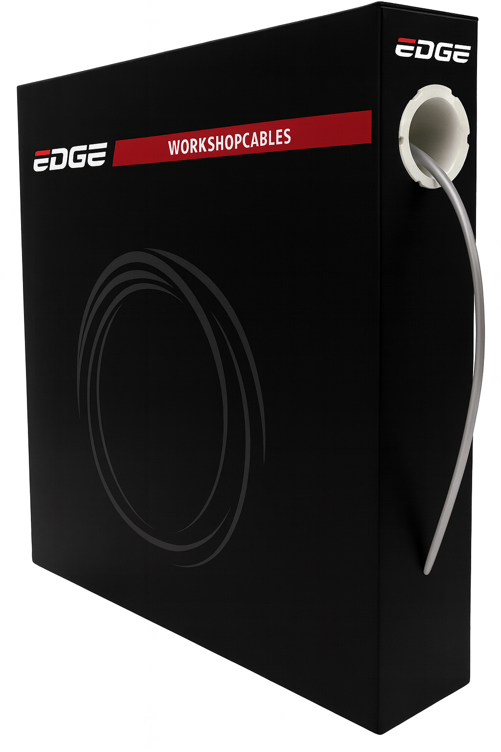 Edge rem buitenkabel ø5mm 30 meter met teflon voering - zilver