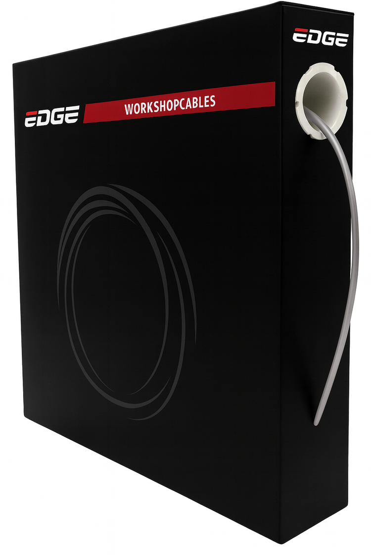 Edge schakel buitenkabel 30 meter ø5mm met teflon voering - zilver