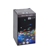Zilverdraad led multicolor 320 leds 3190cm - afbeelding 1