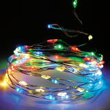 Zilverdraad led multicolor 320 leds 3190cm - afbeelding 2