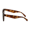 Spectrum zonnebril statement tortoise smoke grijs dames