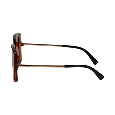 Spectrum zonnebril vlinder gradient tortoise bruin dames
