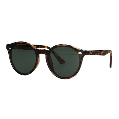 Spectrum zonnebril rond tortoise bruin dames