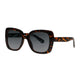 Spectrum zonnebril statement vlinder tortoise smoke glas dames