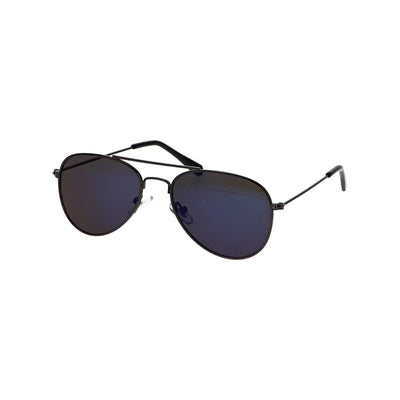 Spectrum zonnebril piloot zwart blauw kids