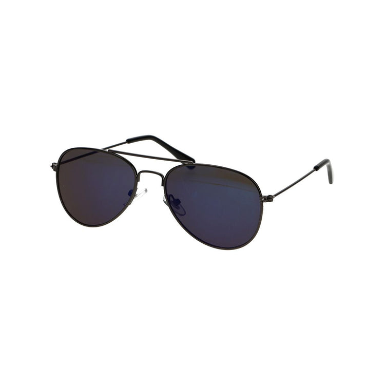 Spectrum zonnebril piloot zwart blauw kids