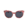 Spectrum zonnebril bloemen roze kids