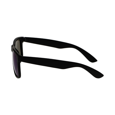 Spectrum polarized zonnebril vierkant mat zwart blauw heren