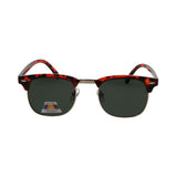 Spectrum polarized zonnebril club vierkant havana goud groen unisex - afbeelding 3