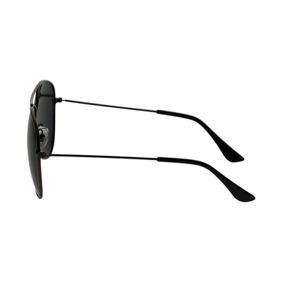 Spectrum polarized zonnebril piloot zwart grijs heren