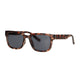 Spectrum zonnebril tortoise smoke glas unisex