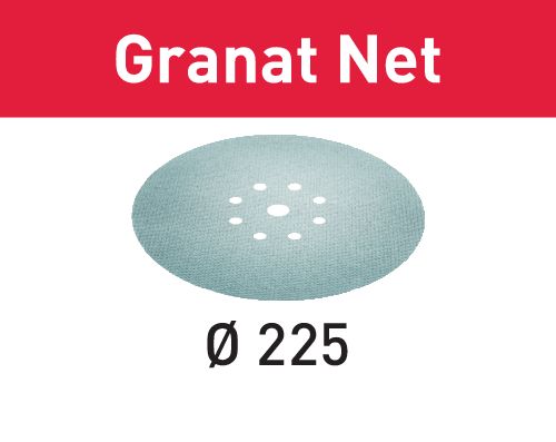 Festool accessoires netschuurmateriaal stf d225 p80 gr net 25 granat net - 203312