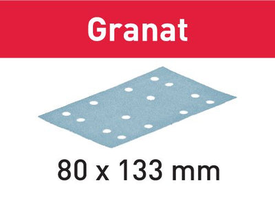 Festool accessoires granat stf 80x133 p180 gr 10 schuurstroken | 497130