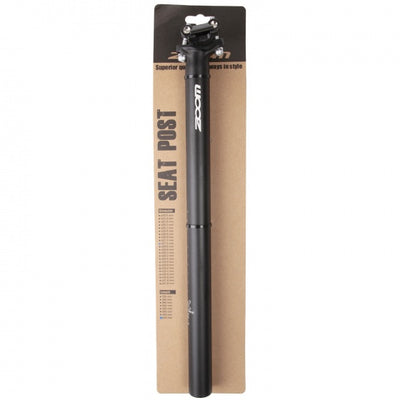 Zoom Zadelpen vast 30.9 x 400 mm aluminium zwart