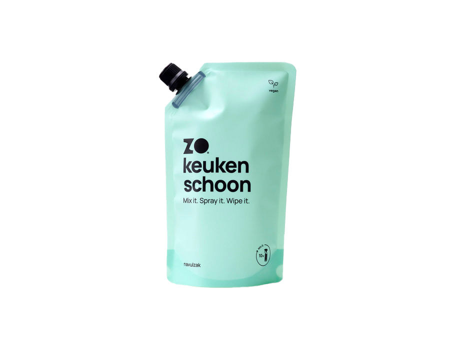 Zo schoon navulzak - keuken schoon