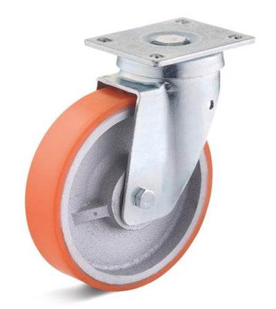 Torwegge zwenkwiel zwaarlast 100x30mm
