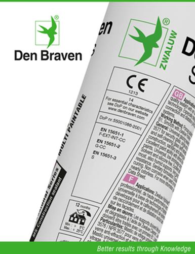 Den braven zwaluw hybriseal 2ps 290ml wit - 10870400