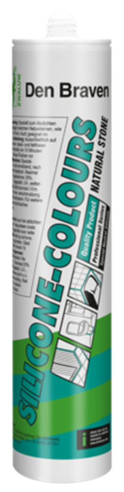 Zwaluw silicone-colours + natural stone | 310 ml | ral 9007 (grijs aluminiumkleurig) (12 stuks) - 211903