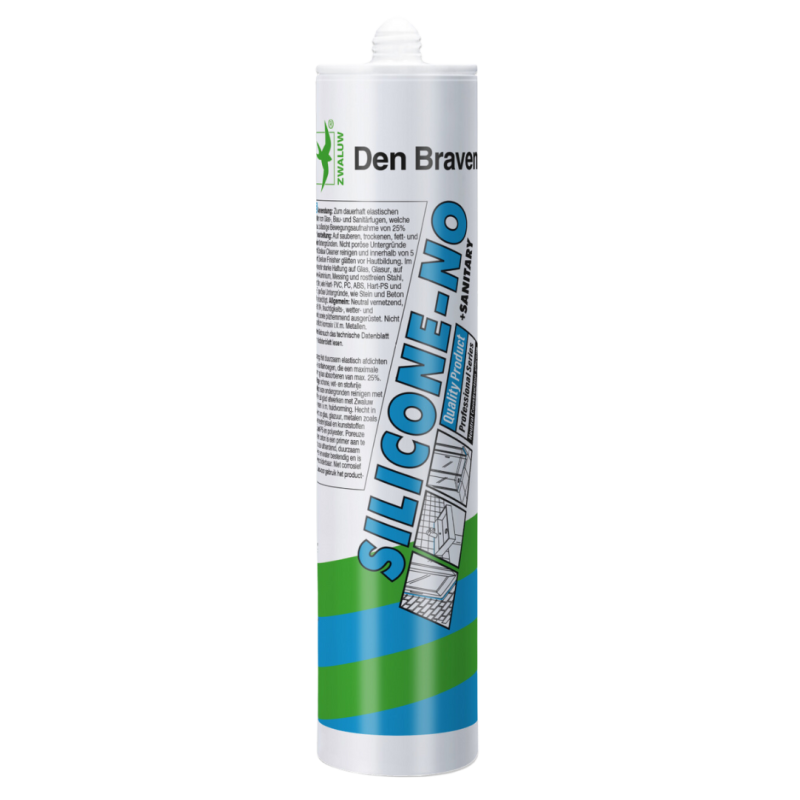Den braven zwaluw siliconenkit-no 310ml transparant-grijs - 10333401 10333401