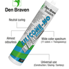 Den braven zwaluw siliconenkit-no 310ml zilvergrijs - 10706701