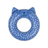 Leopard | blauwe dierenzwemband ø 55 cm