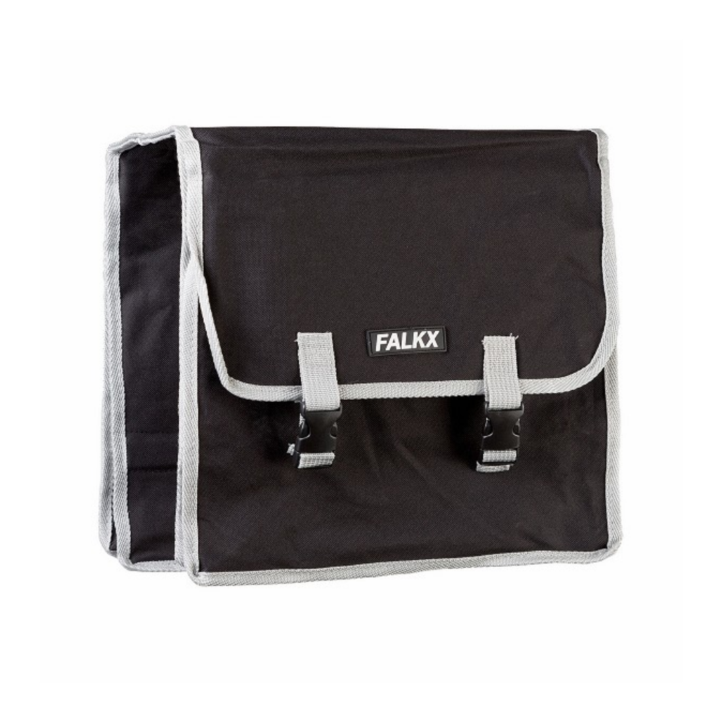 Falkx FALKX Shopping tas dubbel afmeting: (2x) 34x32x10. totaal inhoud 22L