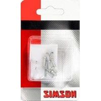 Simson eindhulsjes binnenkabel aluminium p 10 stuks op kaart