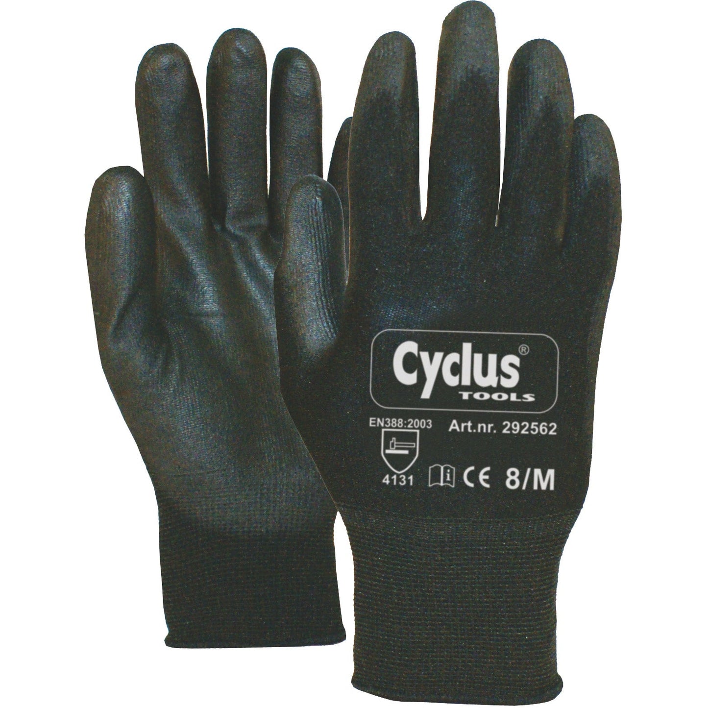 Cycplus Cyclus 7292562 montagehandschoenen medium maat 8 rand geel