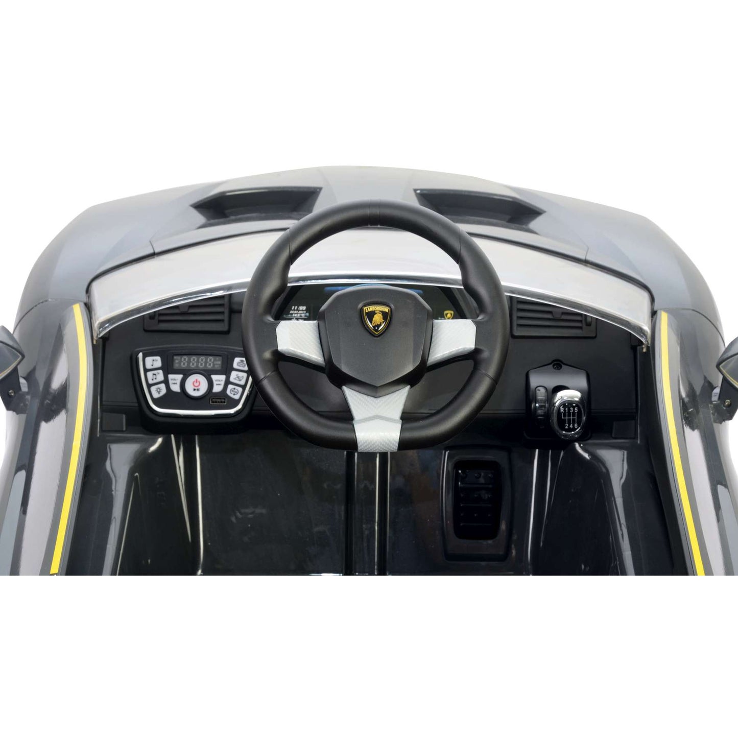 Lamborghini Centenario Grijs Elektrische Auto met Afstandsbediening 12 Volt