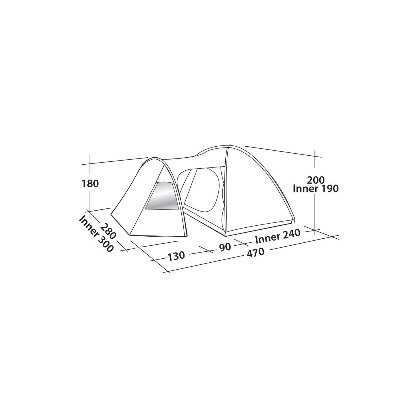 Easy Camp Eclipse 500 tent