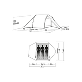 Easy Camp Vega 300 Compact tent - afbeelding 2
