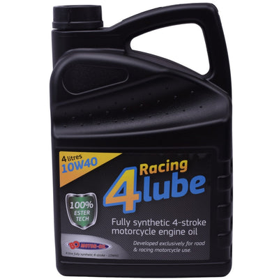 Bo motor oil motorolie bo racing 4 lube 10w-40 synth ester (4l)
