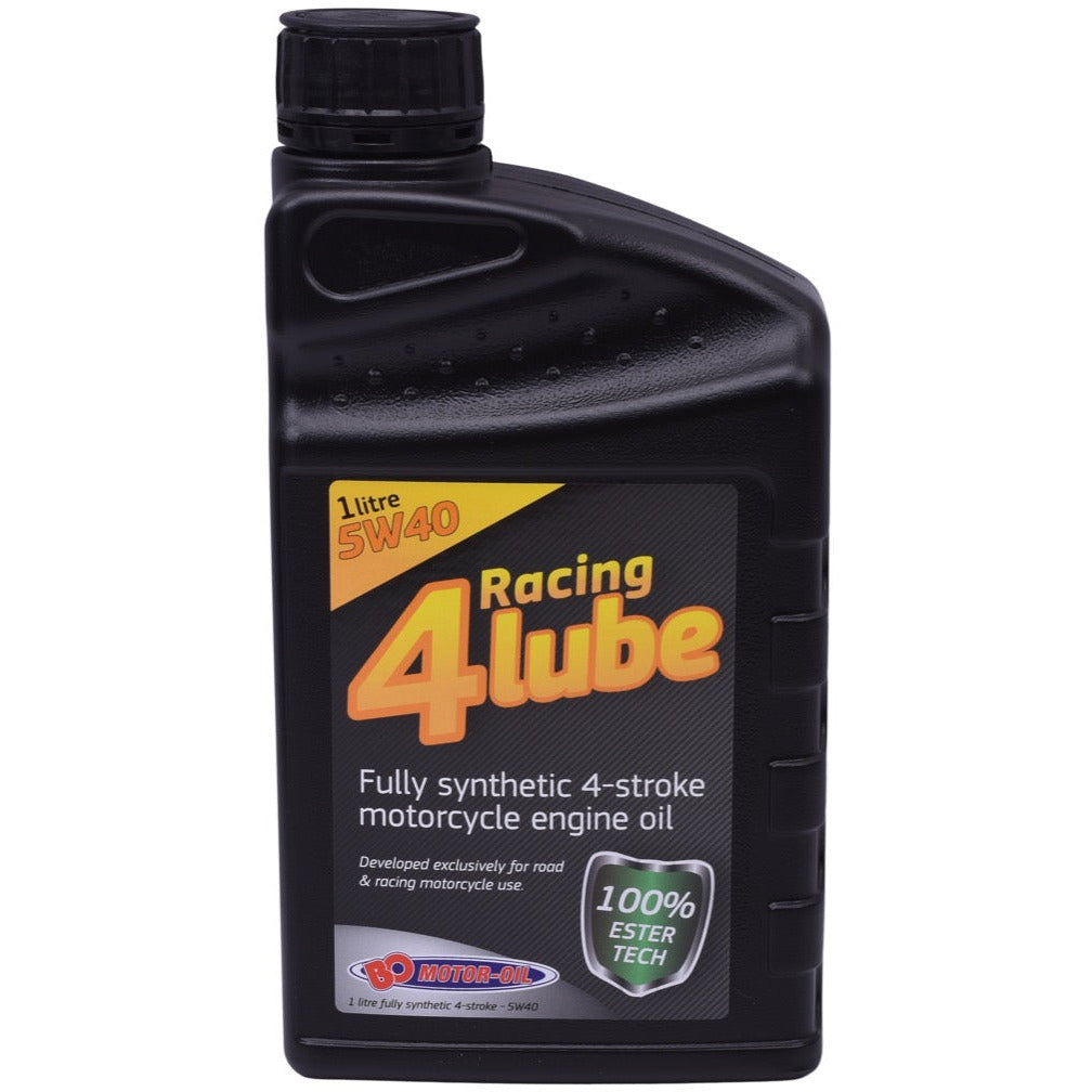Bo motor oil motorolie bo racing 4 lube 5w-40 synth ester (1l)