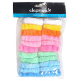 Haarelastiekjes Kleur, 22st. - afbeelding 1