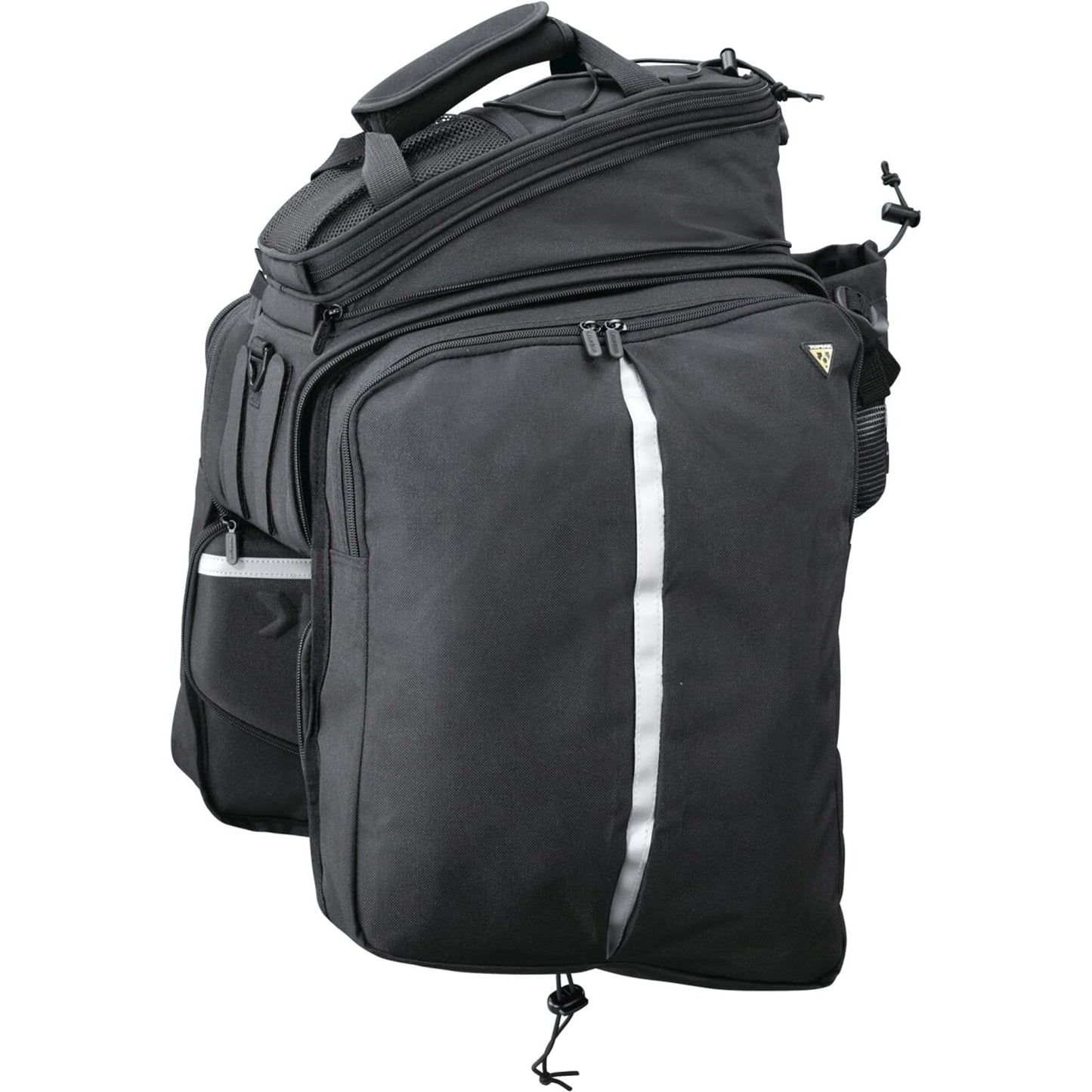 Topeak dragertas MTS Trunkbag DXP - Zwart, 22.6L, klittenband, waterbestendig, bidonhouder